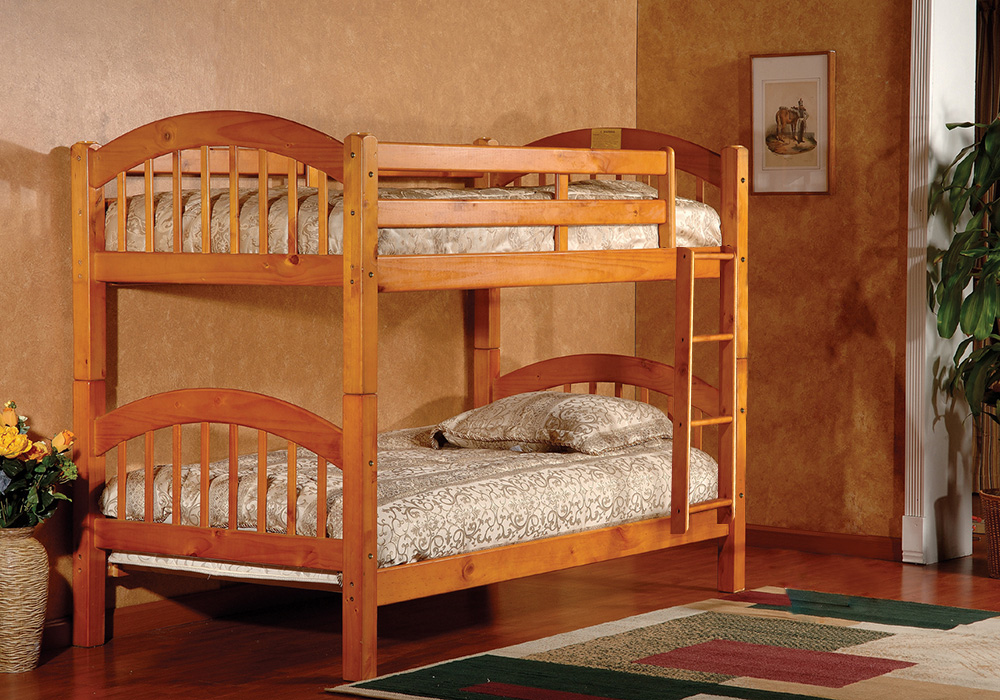 Giường tầng trẻ em bằng gỗ K.Bed 025