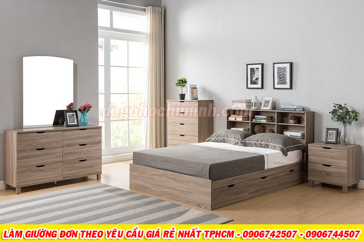 Mẫu giường đơn mới mang phong cách châu âu giá rẻ đẹp TPHCM 2020 - P2