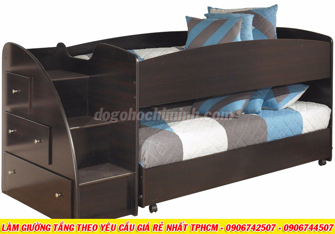 Mẫu giường tầng thiết kế phong cách châu âu mới nhất TPHCM 2020 - P4