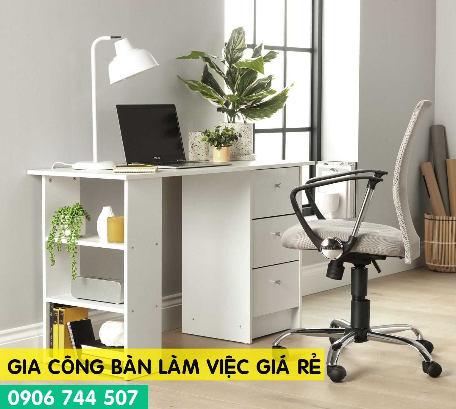 Mẫu bàn làm việc đẹp giá rẻ phong cách châu âu 11