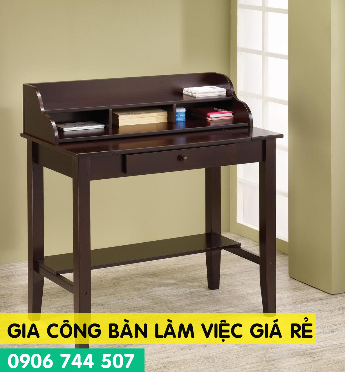 Mẫu bàn làm việc đẹp giá rẻ phong cách châu âu 12