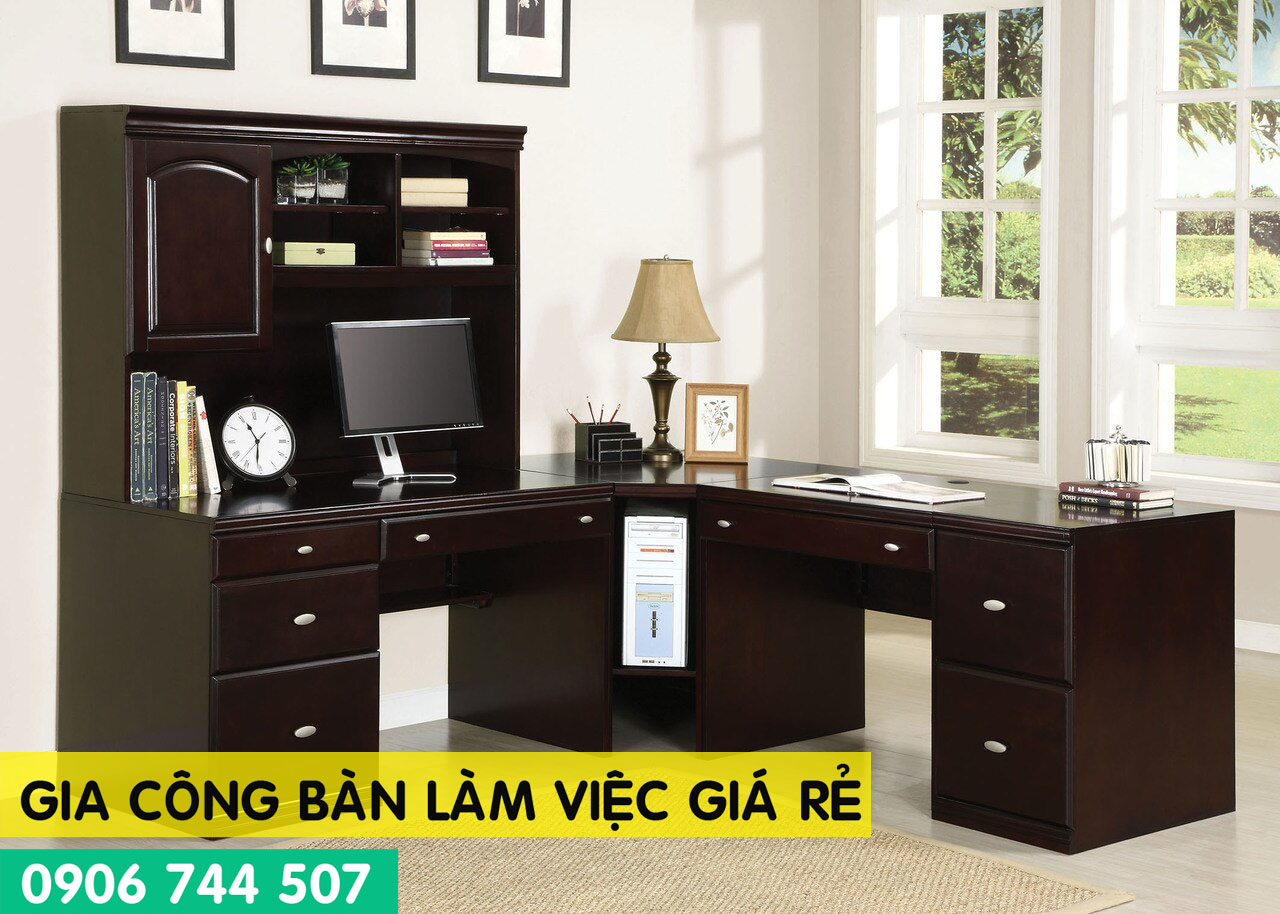 Mẫu bàn làm việc đẹp giá rẻ phong cách châu âu 17