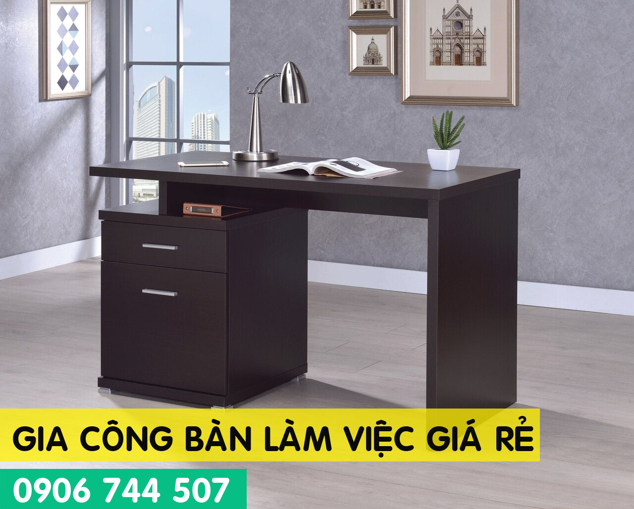 Mẫu bàn làm việc đẹp giá rẻ phong cách châu âu 21