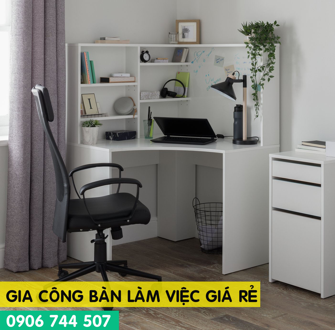 Mẫu bàn làm việc đẹp giá rẻ phong cách châu âu 05