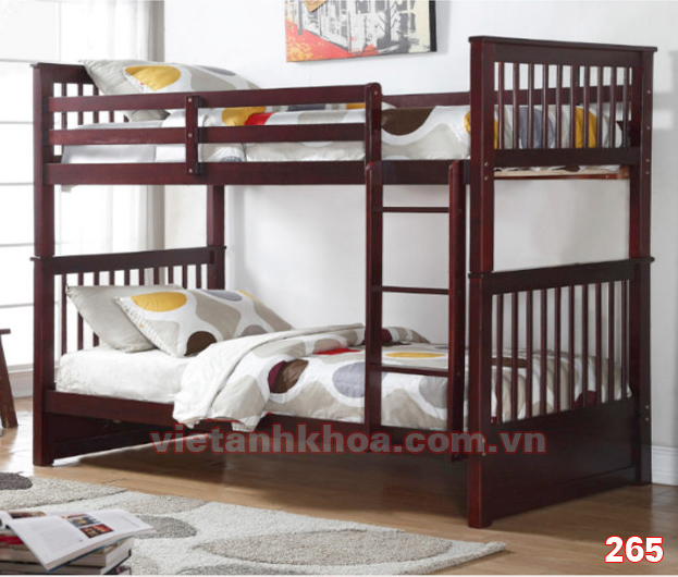 Giường tầng trẻ em bằng gỗ K.Bed 265