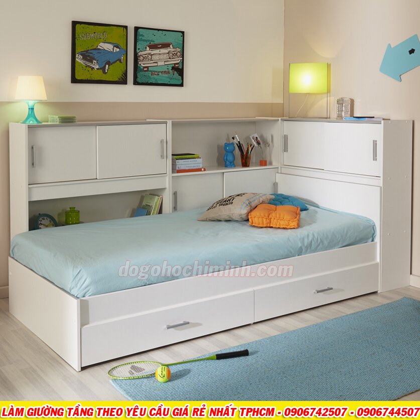 Mẫu giường tầng thiết kế phong cách châu âu mới nhất TPHCM 2020 - P2