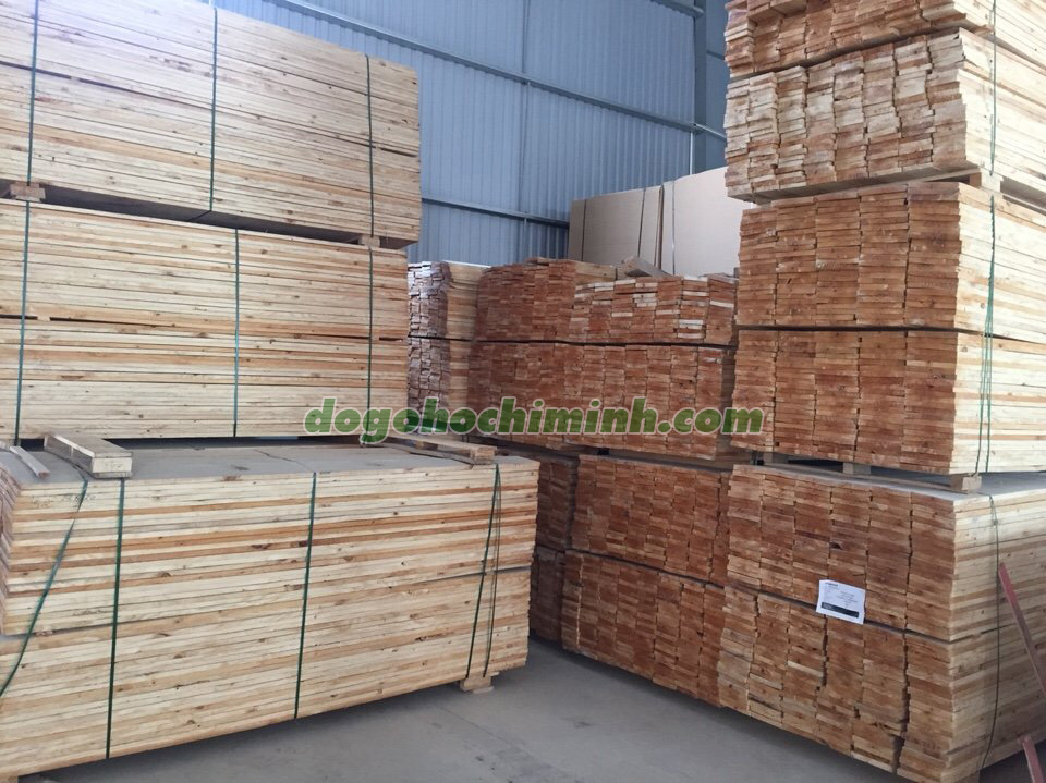 Nguyên liệu gỗ thông nhập khẩu sản xuất giường tầng trẻ em
