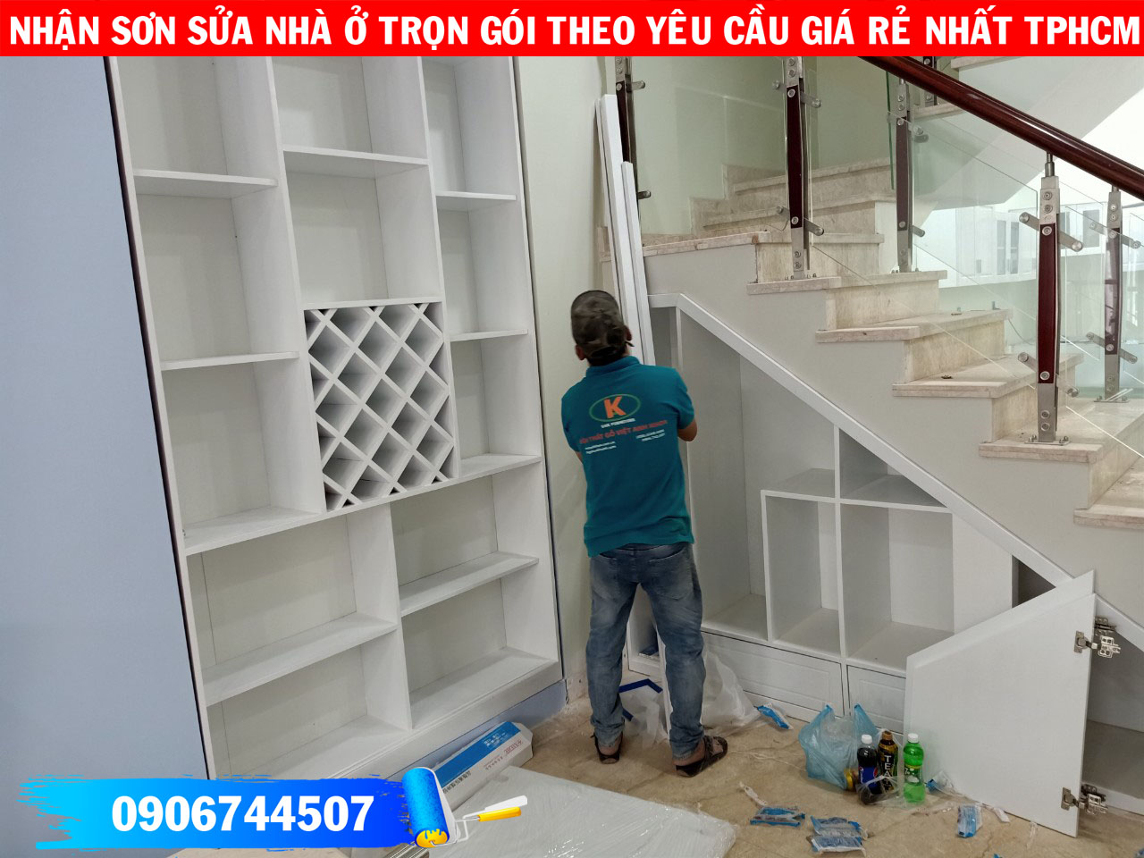 Nhận sơn sửa nội thất nhà ở trọn gói giá rẻ nhất TPHCM 2020