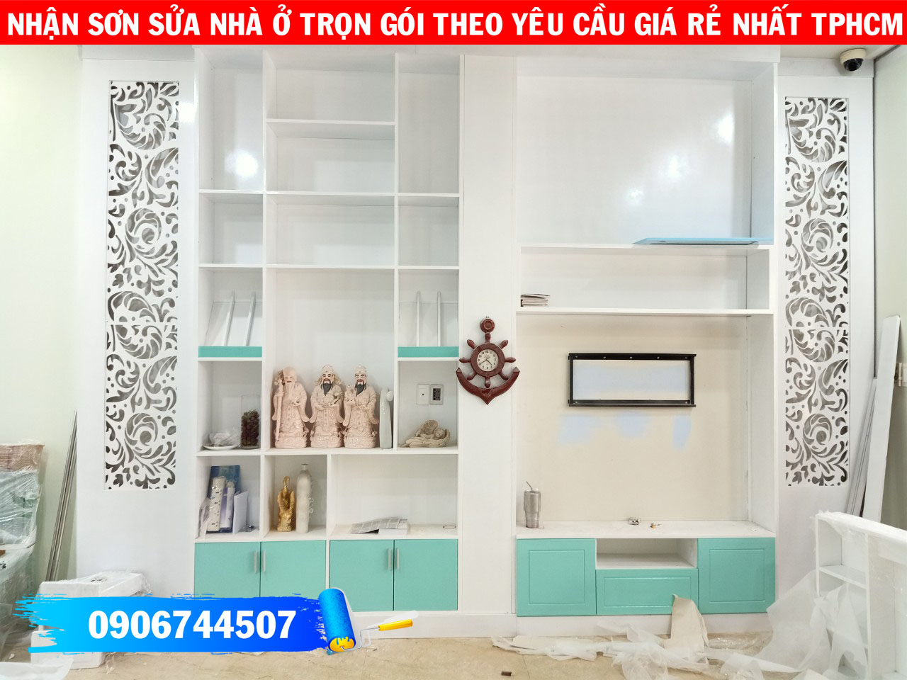 Nhận sơn sửa nội thất nhà ở trọn gói giá rẻ nhất TPHCM 2020