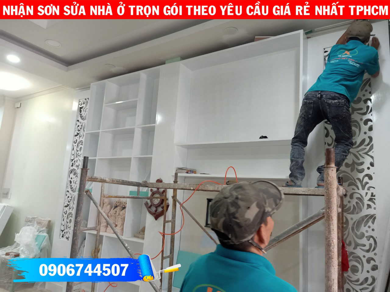 Nhận sơn sửa nội thất nhà ở trọn gói giá rẻ nhất TPHCM 2020