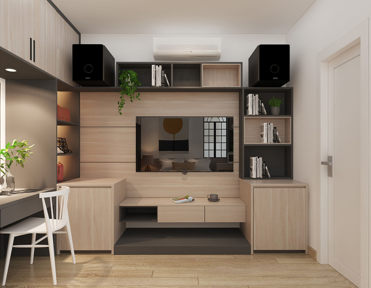 Thi công thiết kế nội thất nhà ở chung cư giá rẻ tại TPHCM năm 2021