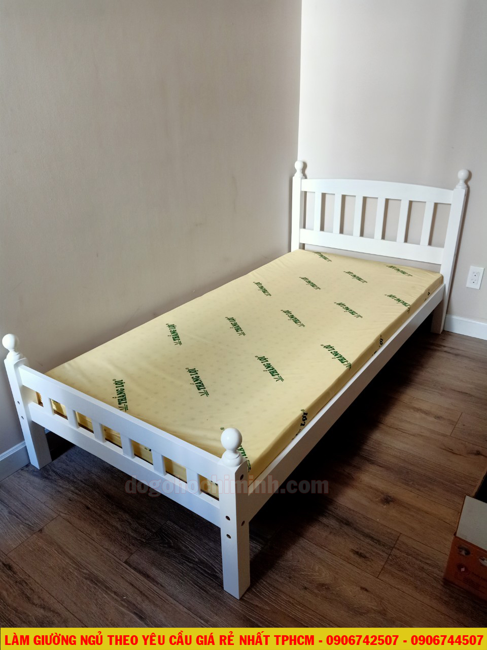 Mẫu giường đơn Benley giá rẻ đẹp bán chạy nhất TPHCM 2020