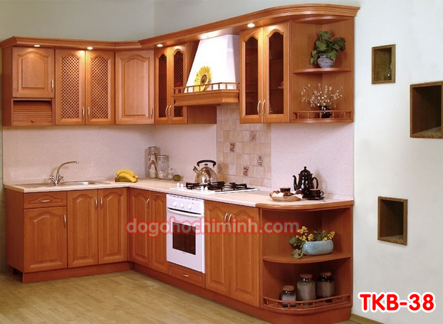Tủ kệ bếp cao cấp đẹp TKB38