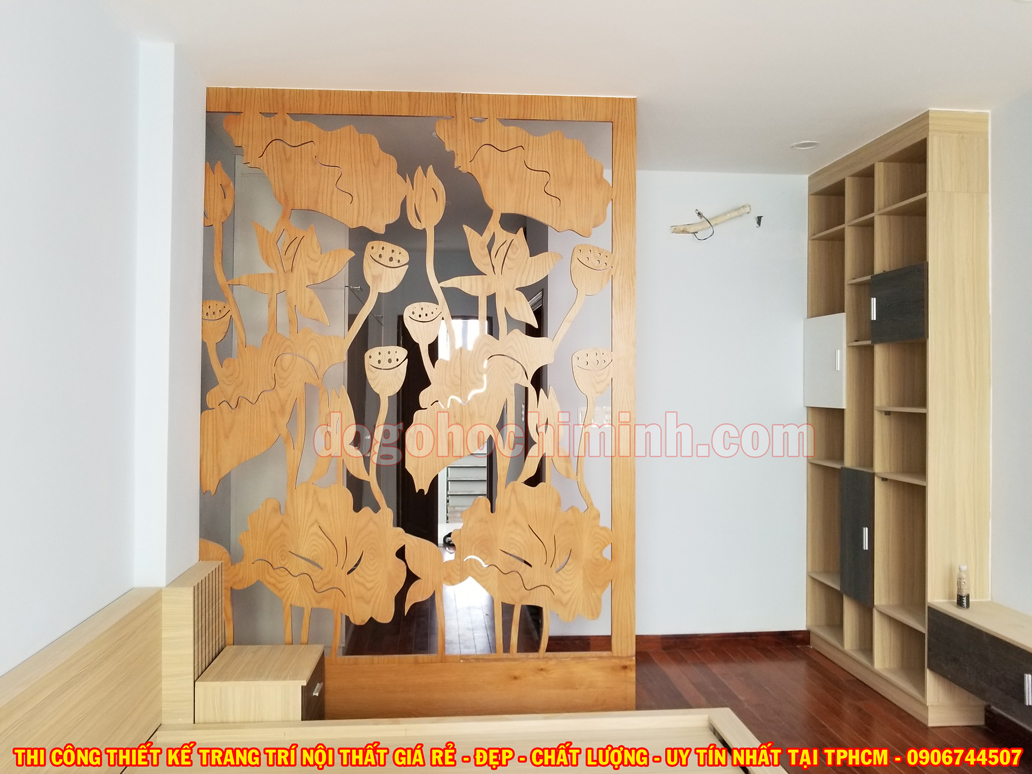 Công trình trang trí nội thất giá rẻ đẹp nhà ở A Bảo - Phú Nhuận TPHCM