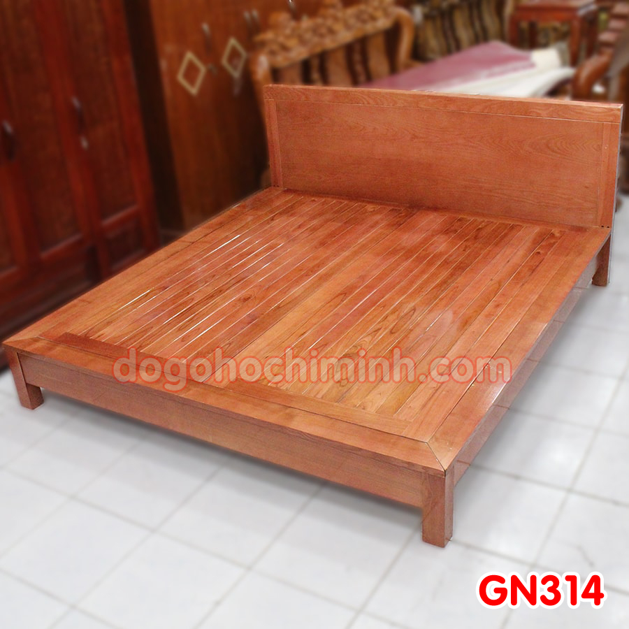 Giường ngủ gỗ đẹp cao cấp giá rẻ GN314